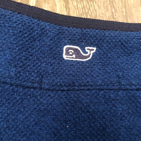 Vineyard Vines 1/4 Zip Pullover Fleece Sweatshirt - Picture 6 of 7